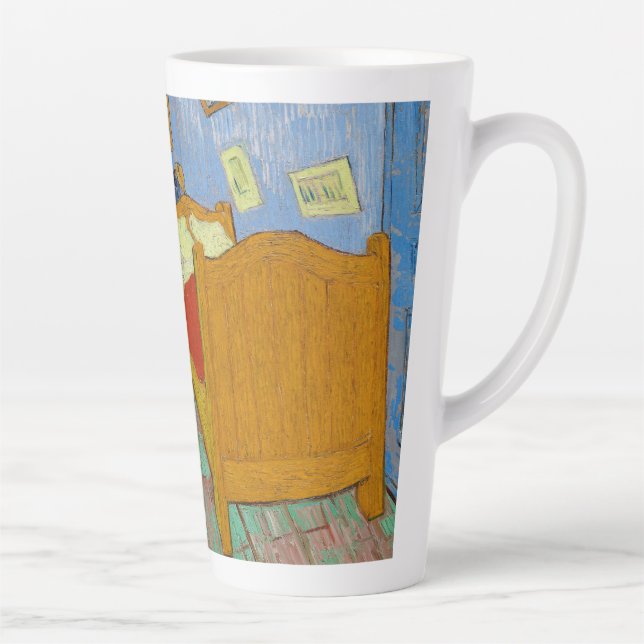 Das Schlafzimmer (1889) von Vincent Van Gogh. Milchtasse (Rechts)