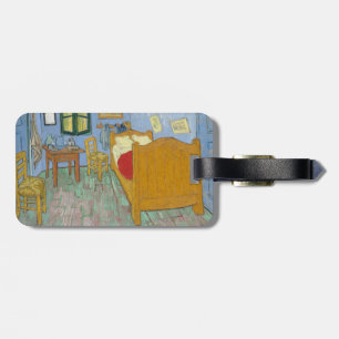 Das Schlafzimmer durch Vincent van Gogh Gepäckanhänger