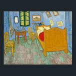 Das Schlafzimmer - Vincent van Gogh (1889) Poster<br><div class="desc">Das Schlafzimmer - Vincent van Gogh (1889)</div>