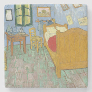 Das Schlafzimmer von Van Gogh Steinuntersetzer