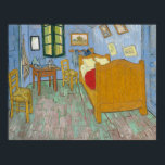 Das Schlafzimmer von Vincent Van Gogh Poster<br><div class="desc">Das Schlafzimmer von Vincent Van Gogh, Öl auf der Leinwand 1889, ist eine zweite Version des Gemäldes Bedroom in Arles, gemalt das Jahr vor dem bescheidenen Raum, wo der Künstler schlief während der Arbeit in Arles in Südfrankreich. Die durch dicke Konturen eingegrenzten, hellen Bereiche prägen das Bett, die Stühle aus...</div>