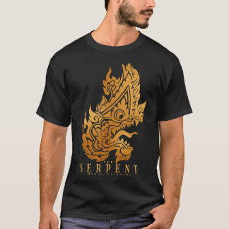 Das Schlangen-Wandgemälde T-Shirt