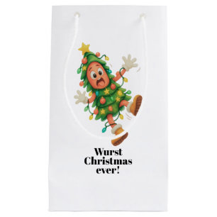 Das schlimmste Weihnachten ever! Lustige Salami Kleine Geschenktüte