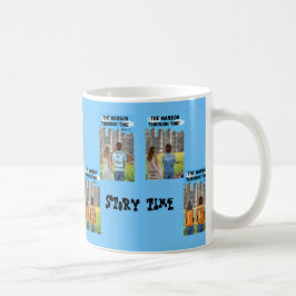 Das Schloss durch das Zeitbuch Kaffeetasse