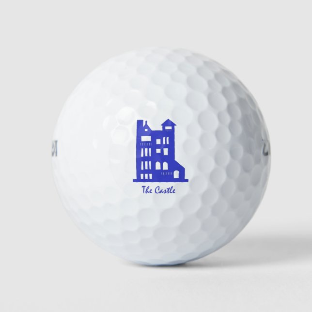 Das Schloss Golfball (Vorderseite)