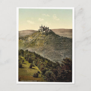 Das Schloss Hohenzollern, Deutschland selten Fotoc Postkarte