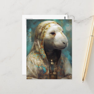Das Schloss in Robes Postkarte