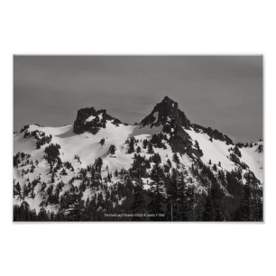 Das Schloss und der Pinnacle Fotodruck