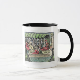Das Schloss von Alamond und von seinen Tasse