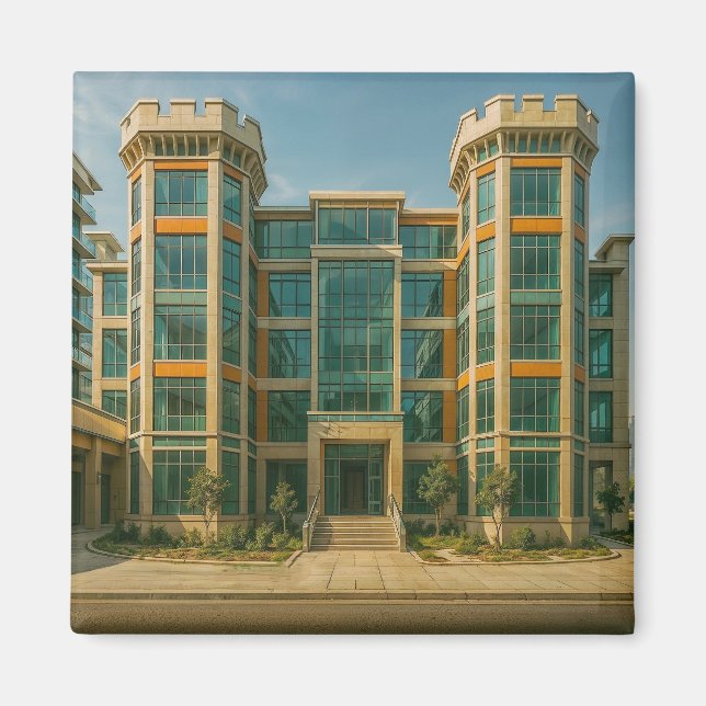 Das Schloss von Crystal Magnet (Vorne)