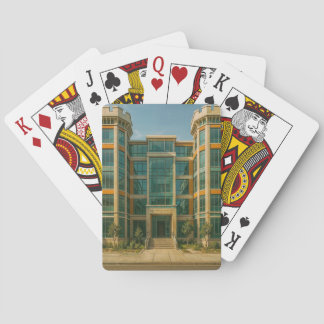 Das Schloss von Crystal Spielkarten