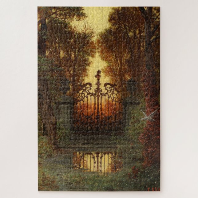 Das Schloss (von Ferdinand Knab) (Vertikal)