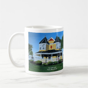 Das Schloss von Zandy Cape Cod Viktorianischer Tri Kaffeetasse
