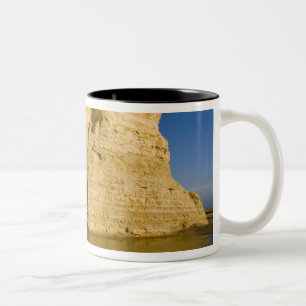Das Schlüsselloch der Monument Rocks aka Kreide Zweifarbige Tasse
