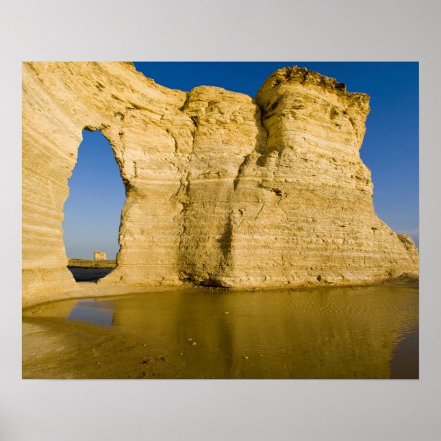 Das Schlüsselloch der Monument Rocks alias Chalk Poster (Vorne)