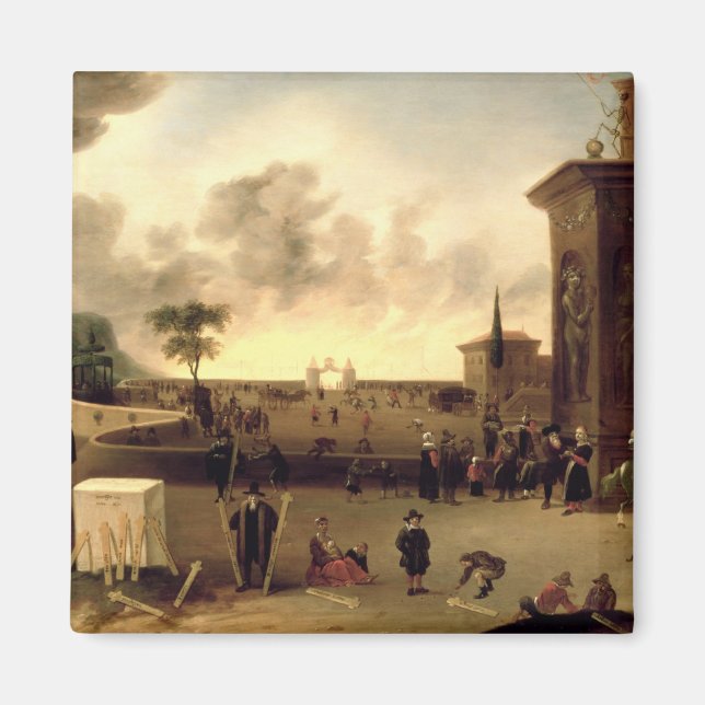 Das schmale Tor zum Himmel Magnet (Vorne)