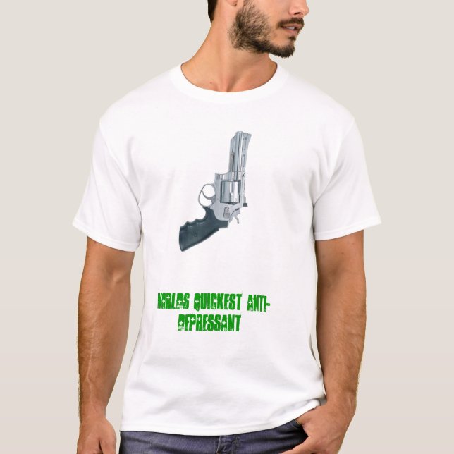 Das schnellste Antidepressivum der Welt T-Shirt (Vorderseite)