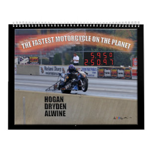 Das schnellste Dragbike auf dem Planeten… Sponsor Kalender