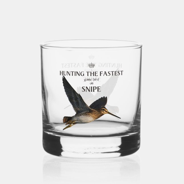 DAS SCHNELLSTE SPIEL AUF DEM SCHNITT JAGEN WHISKYGLAS (Rückseite)