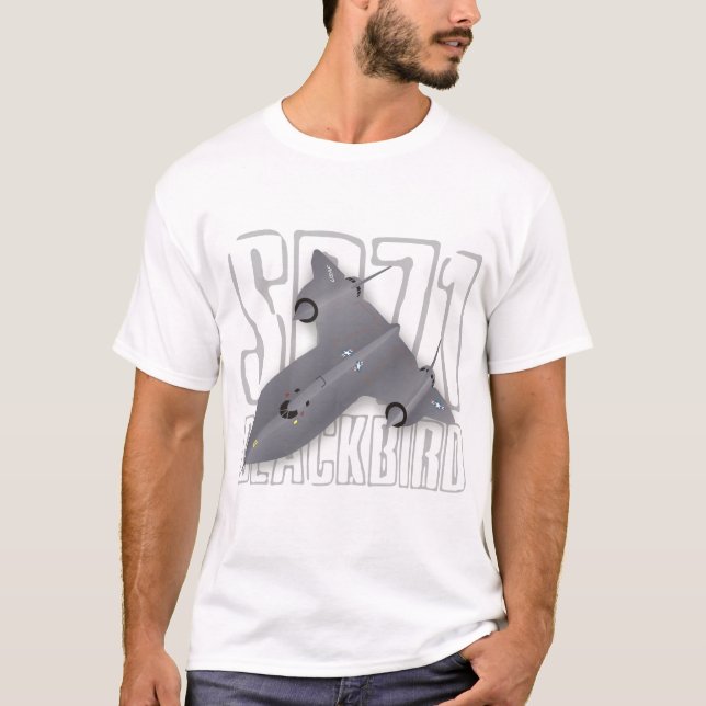 Das schnellste Überschallspions-Flugzeug: Amsel T-Shirt (Vorderseite)