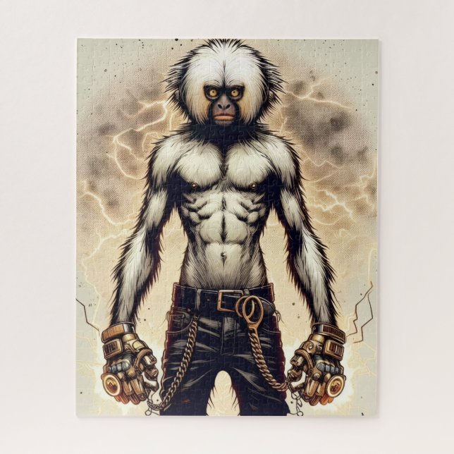 Das Schock-Affen-Rätsel (Vertikal)