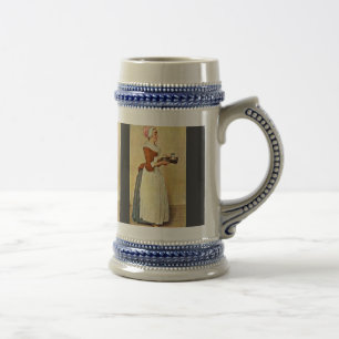 Das Schokoladen-Mädchen (Fräulein Baldauf), durc Bierglas