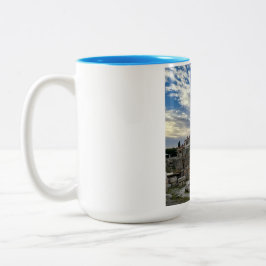 Das schöne Athen Zweifarbige Tasse