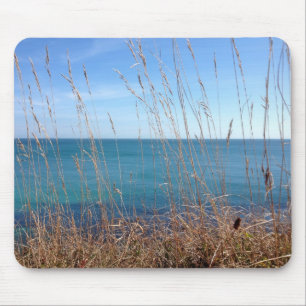 Das schöne Gras und das Meer Mousepad