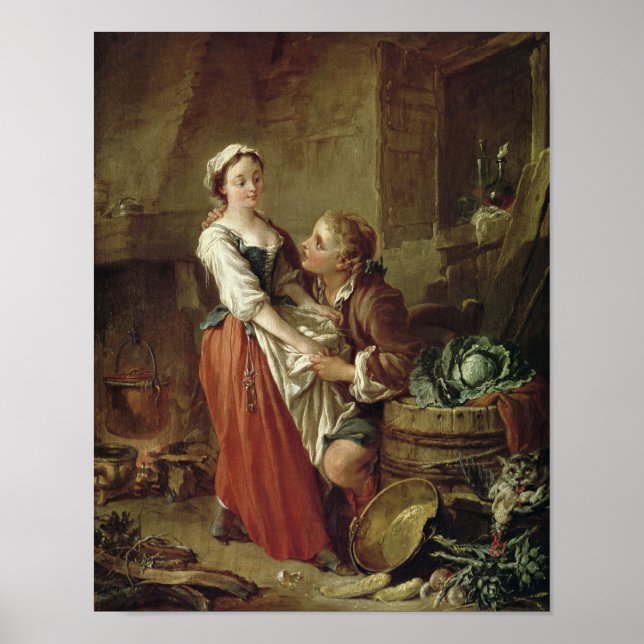 Das schöne Küchenmädchen Poster (Vorne)