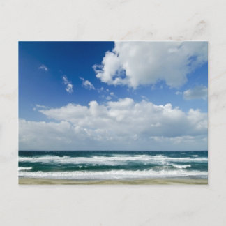 Das schöne Meer auf Sardinien Postkarte