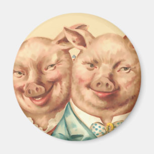 Das schöne Schweinepuppel Magnet