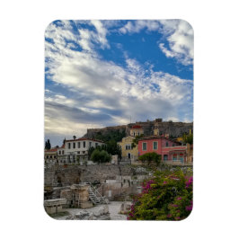 Das schöne und farbenfrohe Athen Magnet