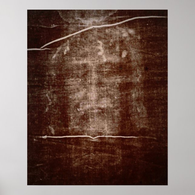 Das Schrei Turins Heiliges Antlitz Jesu Posters Poster (Vorne)