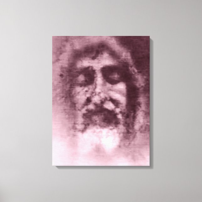 Das Schurke Turins: Das Gesicht Gottes, Jesus Chri Leinwanddruck (Vorderseite)