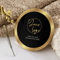 Das Schwarz-Gold-Logo - Modern markierte Corporate