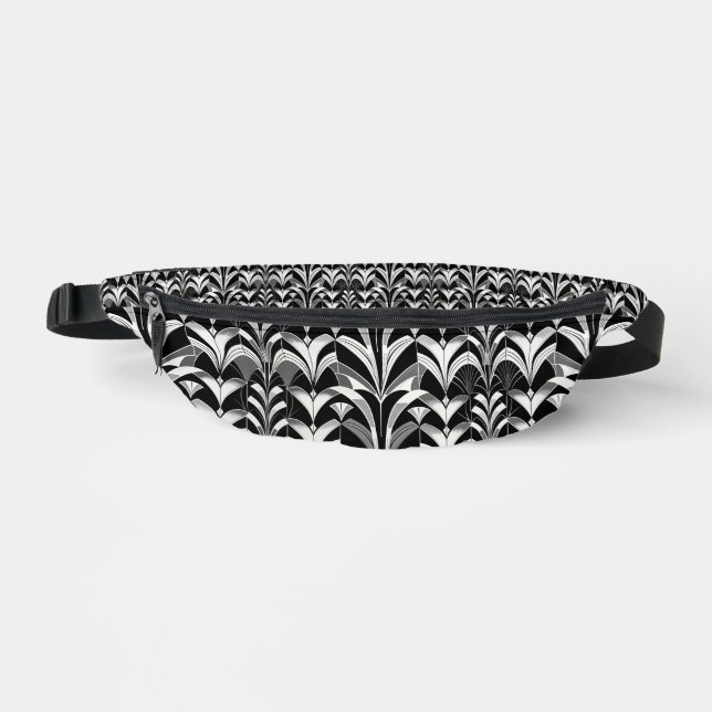 Das Schwarz-Weiß-Feinschmecker Bauchtasche (Vorderseite)