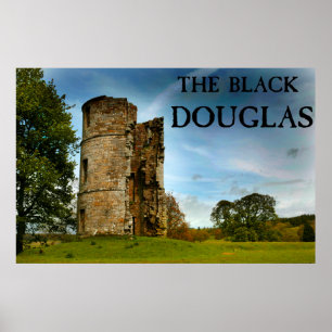 Das schwarze Douglas Poster