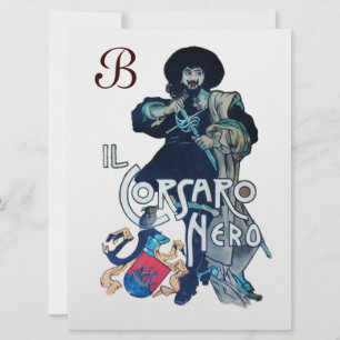 DAS SCHWARZE KORSAIR MONOGRAMM-Eis Ankündigung