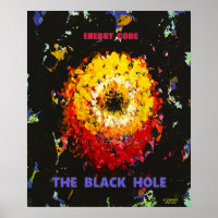Das Schwarze Loch - Poster Papier ( halbmatt )