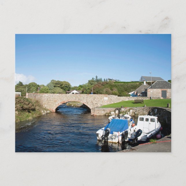 Das Schwarze Wasser Postkarte (Vorderseite)