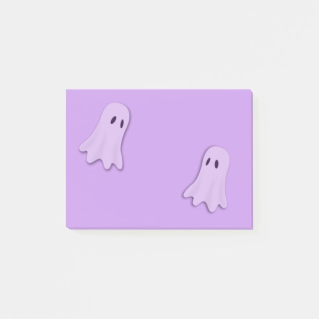 Das schwebende Ghost- Post-it Klebezettel (Vorderseite)