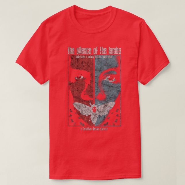 Das Schweigen der Lämmer1 T-Shirt (Design vorne)