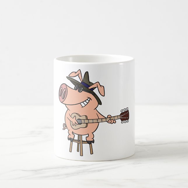 Das Schweinefleisch als Blues Kaffeetasse (Von Creator hochgeladen)