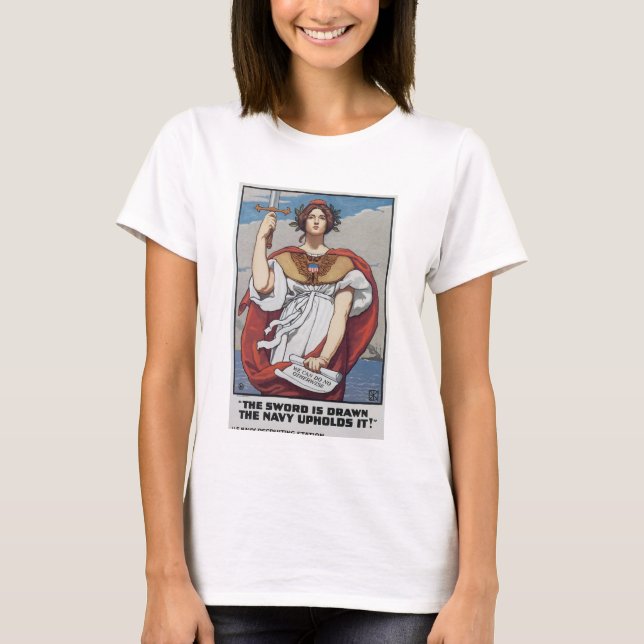 "Das Schwert wird Gezeichnet.." T-Shirt (Vorderseite)