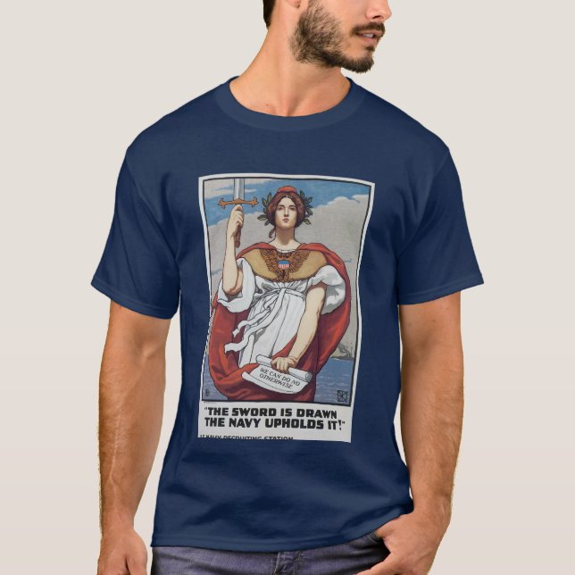 "Das Schwert wird Gezeichnet.." T-Shirt (Vorderseite)