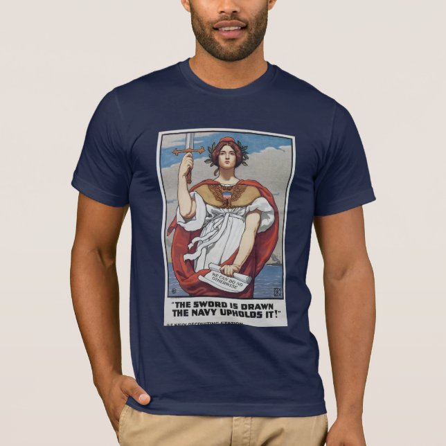 "Das Schwert wird Gezeichnet.." T-Shirt (Vorderseite)