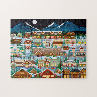 Das Schwester-Dorf unter dem Mond-Puzzlespiel