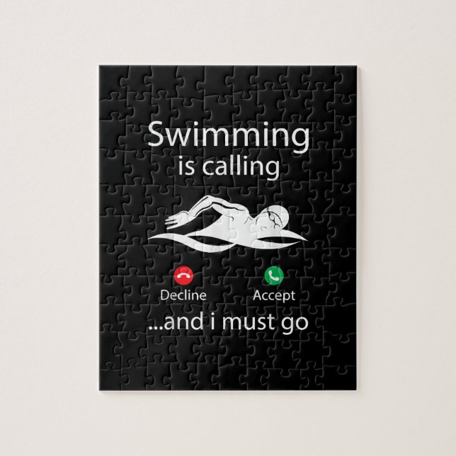 Das Schwimmen ist eine abnehmende Annahme und ich  (Vertikal)