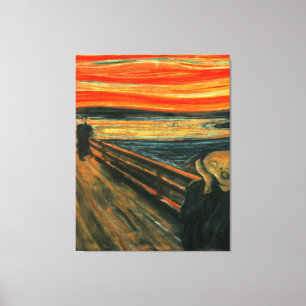 Das Scream Masterpiece Malerei von Edvard Munch Leinwanddruck