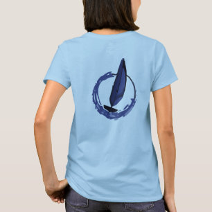 Das Segelboot Tohidu Frauen, das T-Shirt läuft